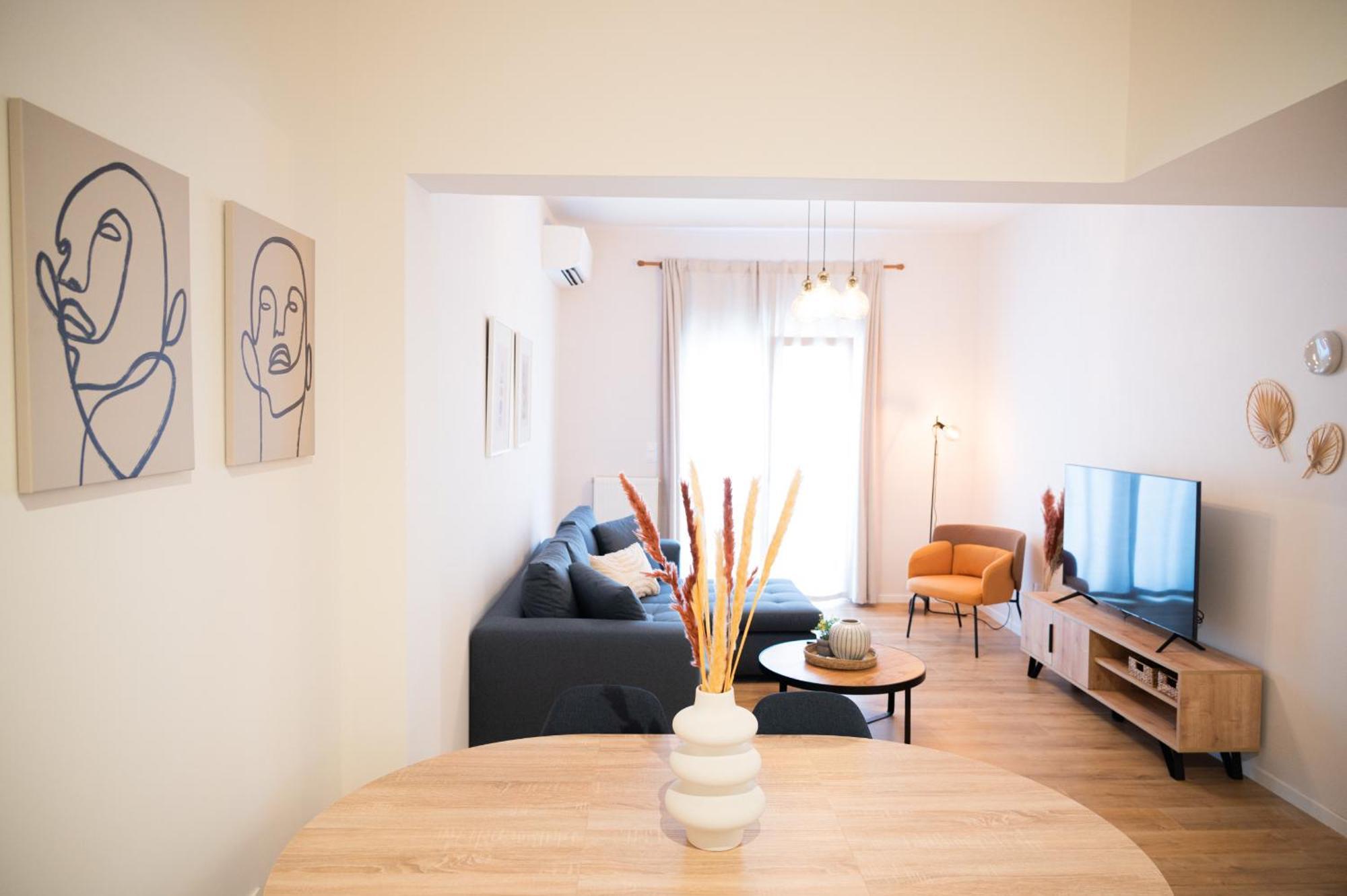 Urban Comfort 2 Bdrm Next To Metro Athen Exterior foto